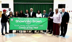 Winslow Township Board of Education Recognizes Coach Shawnnika Brown 